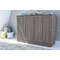 Bestar Pur 61W Full Cabinet Bed with Mattress, Bark Grey 126193-000047 - alternate 10
